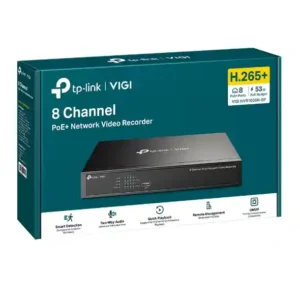 TP-Link VIGI 8 Channel PoE+ Network Video Recorder (HDD Not Included)-VIGI NVR1008H-8P
