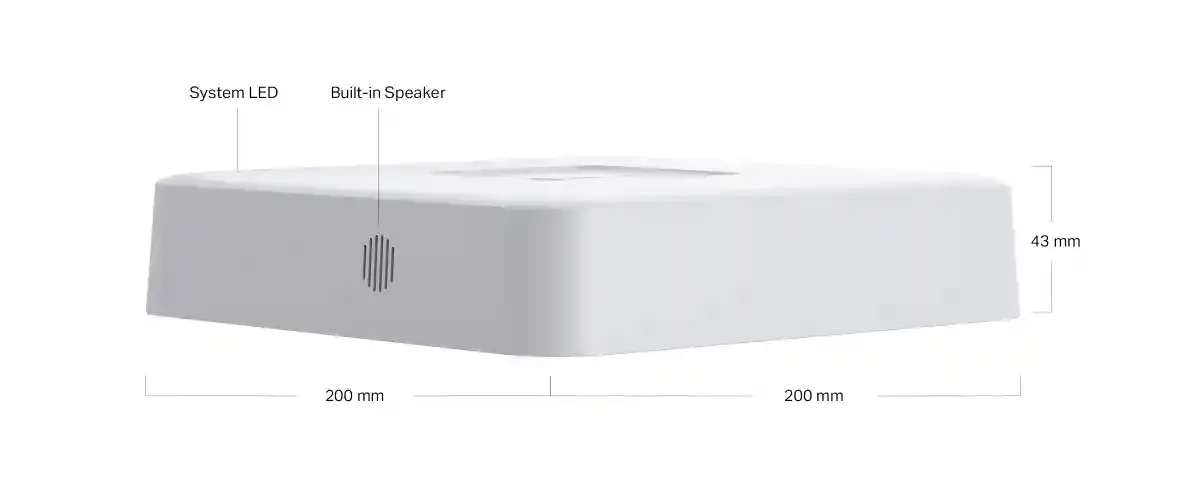 TP-Link VIGI 4 Channel PoE+ Network Video Recorder (HDD Not Included)-VIGI NVR1104H-4P