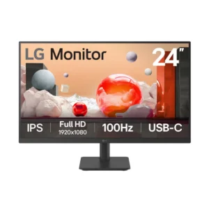 LG 24” IPS Full HD monitor with USB-C - 24MS530B-B