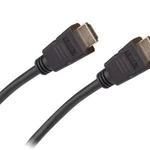 Aten High Speed True 4K HDMI Black Cable with Ethernet 1m- 2L-7D01H