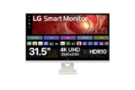 LG 31.5” 4K UHD Smart Monitor with webOS - 32U721SA-W