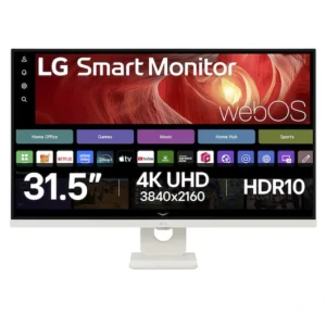 LG 31.5” 4K UHD Smart Monitor with webOS - 32U721SA-W
