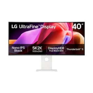 LG UltraFine 40" 5K2K Thunderbolt 5 Nano IPS Monitor - 40U990A-W