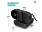 HP 325 FHD 1080p Webcam With Integrated Mic - 53X27AA