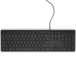 Dell KB216 Wired Multimedia Keyboard - Black - 580-AHHG 