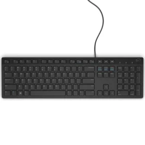 Dell KB216 Wired Multimedia Keyboard - Black - 580-AHHG 