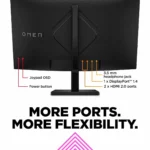 HP OMEN 80 cm 31.5 QHD 165Hz Curved Gaming Monitor - 780K7AA