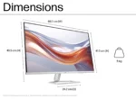 HP Series 5 31.5" FHD Monitor - 532sf - 94F51AA - Image 7