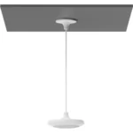 Logitech Mic Pod Pendant Mount - Includes Ceiling Mount And Mic Holder - 952-000123 - Image 2