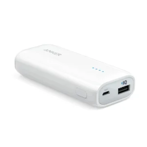 Anker Astro E1 5200mAh USB Portable Power Bank - White - A1211H22