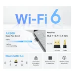 TP-Link Archer AX900 Nano Wi-Fi 6 Bluetooth 5.3 USB Adapter-ARCHER TX10UB NANO - Image 6