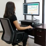 StarTech Sit-to-Stand Workstation - ARMSTS