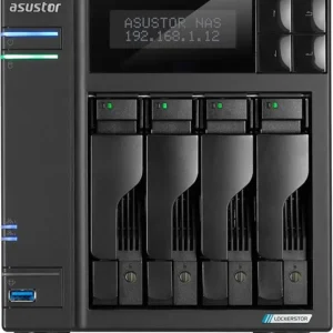 Asustor Lockerstor 4 Gen2+4-Bay Diskless NAS Intel Celeron N5105 4GB DDR4-AS6704T v2