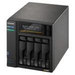 Asustor Lockerstor 4 AS6804T 4-Bay Diskless NAS Ryzen V3C14 Quad-Core CPU 16GB RAM