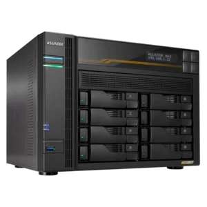 Asustor Lockerstor 8 AS6808T 8-Bay Diskless NAS Ryzen V3C14 Quad-Core CPU 16GB RAM