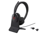 Bonus Black Comsol Qi Charger w/Yealink (BH74) Ms Wireless Stereo Headset -  BH74-MS-C/A-10WQI