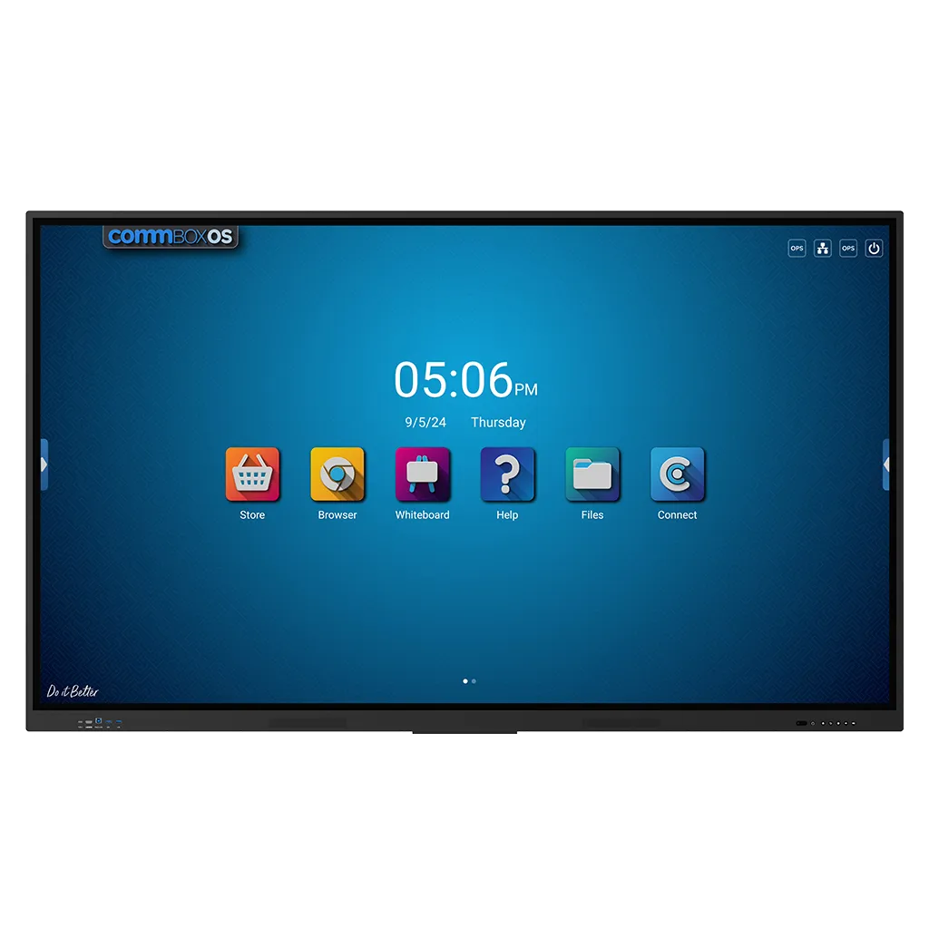 CommBox Atom 86" 4K UHD Interactive Touch Display-CBIA86