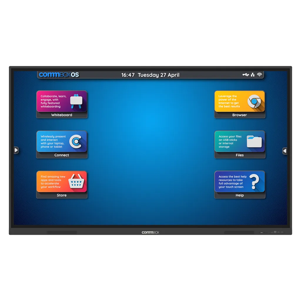 CommBox S4 Classic 55" 4K UHD Interactive Touch Display-CBIC55S4