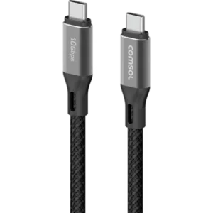 Comsol 2m 10Gbps USB-C to USB-C Cable-CC1020BK