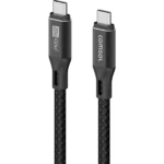 Comsol 1m 20Gbps 100W USB-C to USB-C Cable-CC2010BK