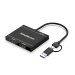 Simplecom USB-C 3.0 to Dual HDMI Display Adapter - DA327