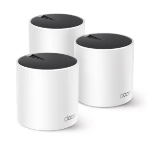 TP-Link Deco AX3000 Mesh Wi-Fi 6 Dual-Band System, GbE(3) 3-Pack-DECO X55(3-PACK)