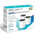 TP-Link Deco AX3000 Mesh Wi-Fi 6 Dual-Band System, GbE(3) 3-Pack-DECO X55(3-PACK)