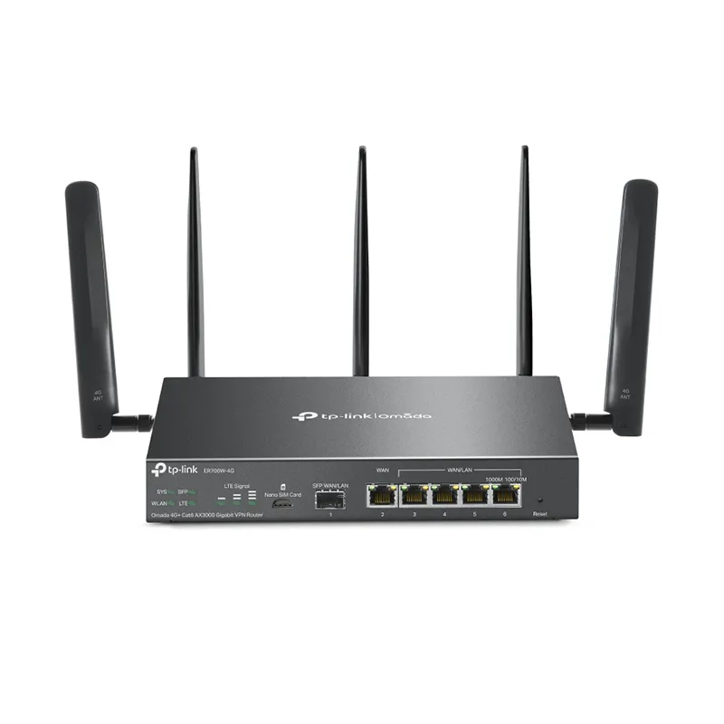 TP-Link Omada 4G+ Cat6 AX3000 Gigabit VPN Router-ER706W-4G