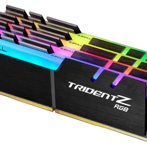 G.Skill Trident Z RGB 32GB (4x 8GB) DDR4 3200Mhz Desktop Memory - F4-3200C16Q-32GTZR