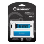 Kingston IronKey Keypad 200 Series USB Flash Drive - IKKP200C/512GB