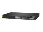 HPE Aruba Networking CX 6200F 24G Class‑4 PoE 4SFP+ 370W Switch-JL725B 