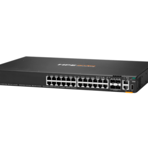 HPE Aruba Networking CX 6200F 24G Class‑4 PoE 4SFP+ 370W Switch-JL725B 