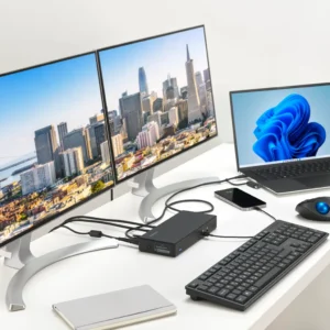 Kensington SD4781P EQ USB-C & USB-A Dual 4K Docking Station - K33603AP