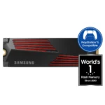 Samsung 990 PRO 4TB PCIe 4.0 NVMe M.2 2280 SSD with Heatsink - MZ-V9P4T0CW