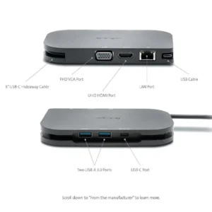 Kensington SD1610P USB-C Mobile Dock