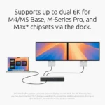 Kensington SD5000T5 EQ Thunderbolt 5 Triple 4K Docking Station With 140W PD