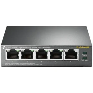 Tp-Link 5-Port Unmanaged Gigabit Desktop Switch-TL-SG1005P