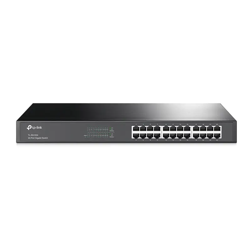 TP-Link 24-Port Unmanaged Gigabit Rackmount Switch, 19" -SG1024