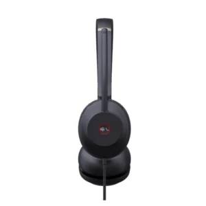 Bonus Black Comsol Qi Charger W/Yealink (UH377)Wired Stereo Headset - UH37-D-MS-C/A-10WQI