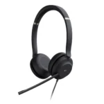 Bonus Black Comsol Qi Charger W/Yealink (UH377)Wired Stereo Headset - UH37-D-MS-C/A-10WQI