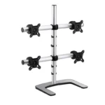 Atdec VFS-Q Freestanding Quad Display Desk Mount up to 32"