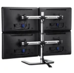 Atdec VFS-Q Freestanding Quad Display Desk Mount up to 32"