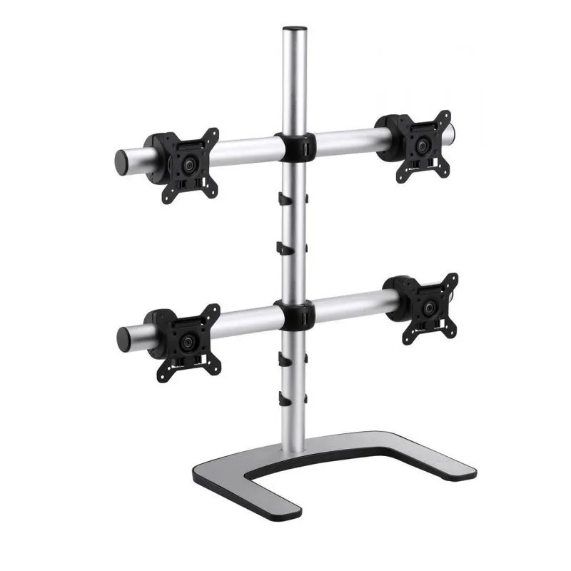 Atdec VFS-Q Freestanding Quad Display Desk Mount up to 32"