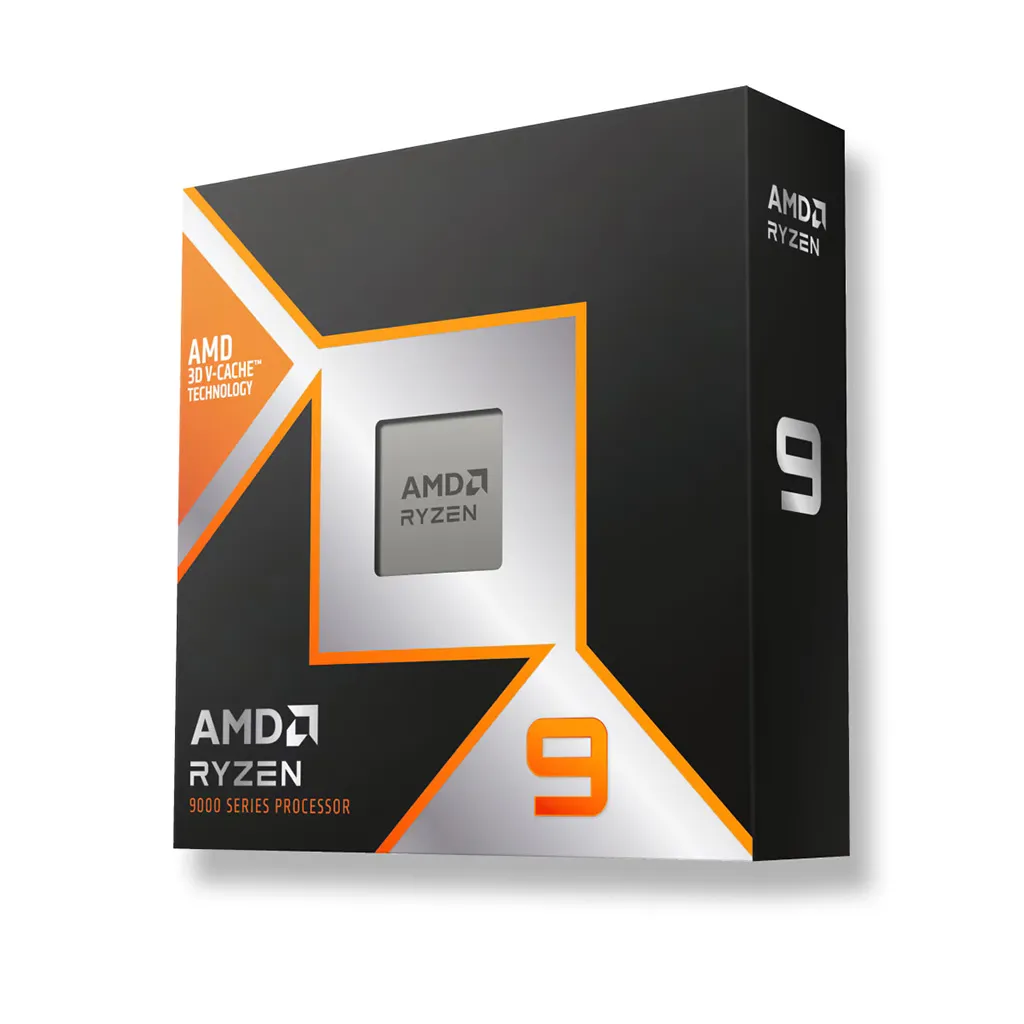 AMD Ryzen 9 9900X3D 12 Core 24 Threads up to 5.5GHz AM5 Unlocked CPU Processor - 100-100001368WOF