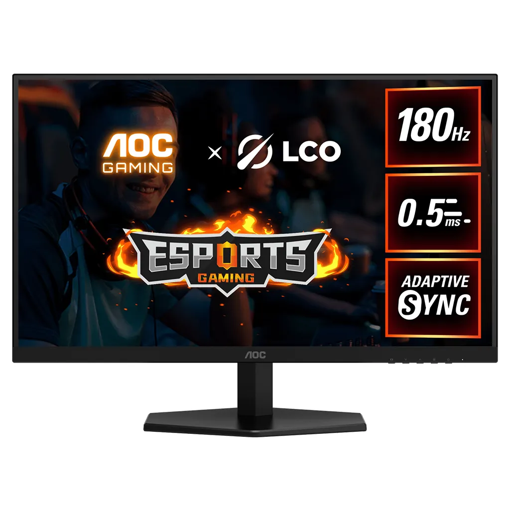 AOC 27G42E 27" 180Hz Full HD 0.5ms Adaptive Sync Fast IPS Gaming Monitor