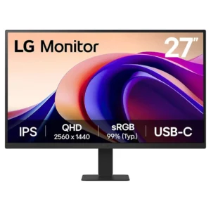 LG 27U631A-B 27" 100Hz QHD HDR10 99% sRGB IPS Monitor w/ USB-C
