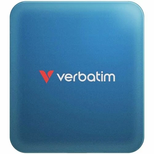 Verbatim SnapBack 1 TB Portable Solid State Drive - External - Blue Metallic - 32075