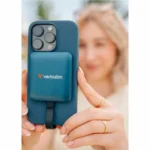 Verbatim SnapBack 2 TB Portable Solid State Drive - External - Blue Metallic - 32076