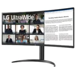 LG 34WR55QK-B 34" 100Hz UltraWide QHD HDR10 Curved VA Monitor w/ USB-C 65W