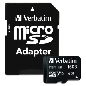 Verbatim 16GB Premium Micro SDHC Class 10 UHS-I w/ Adapter - 44082